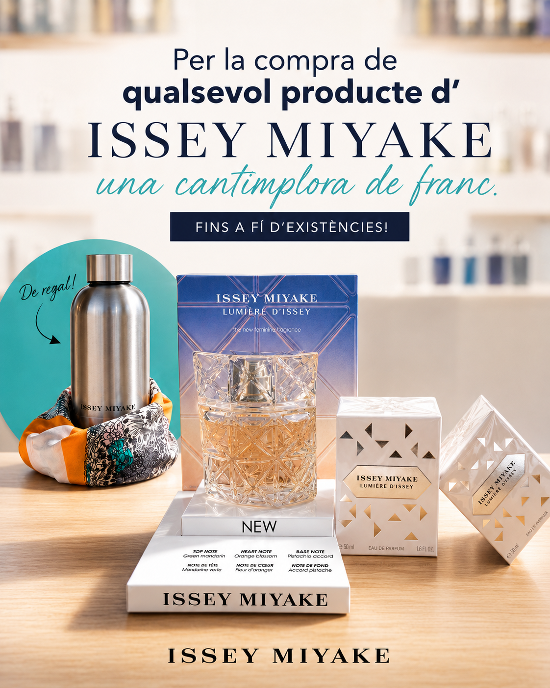 ET REGALEM UNA CANTIMPLORA ISSEY MIYAKE