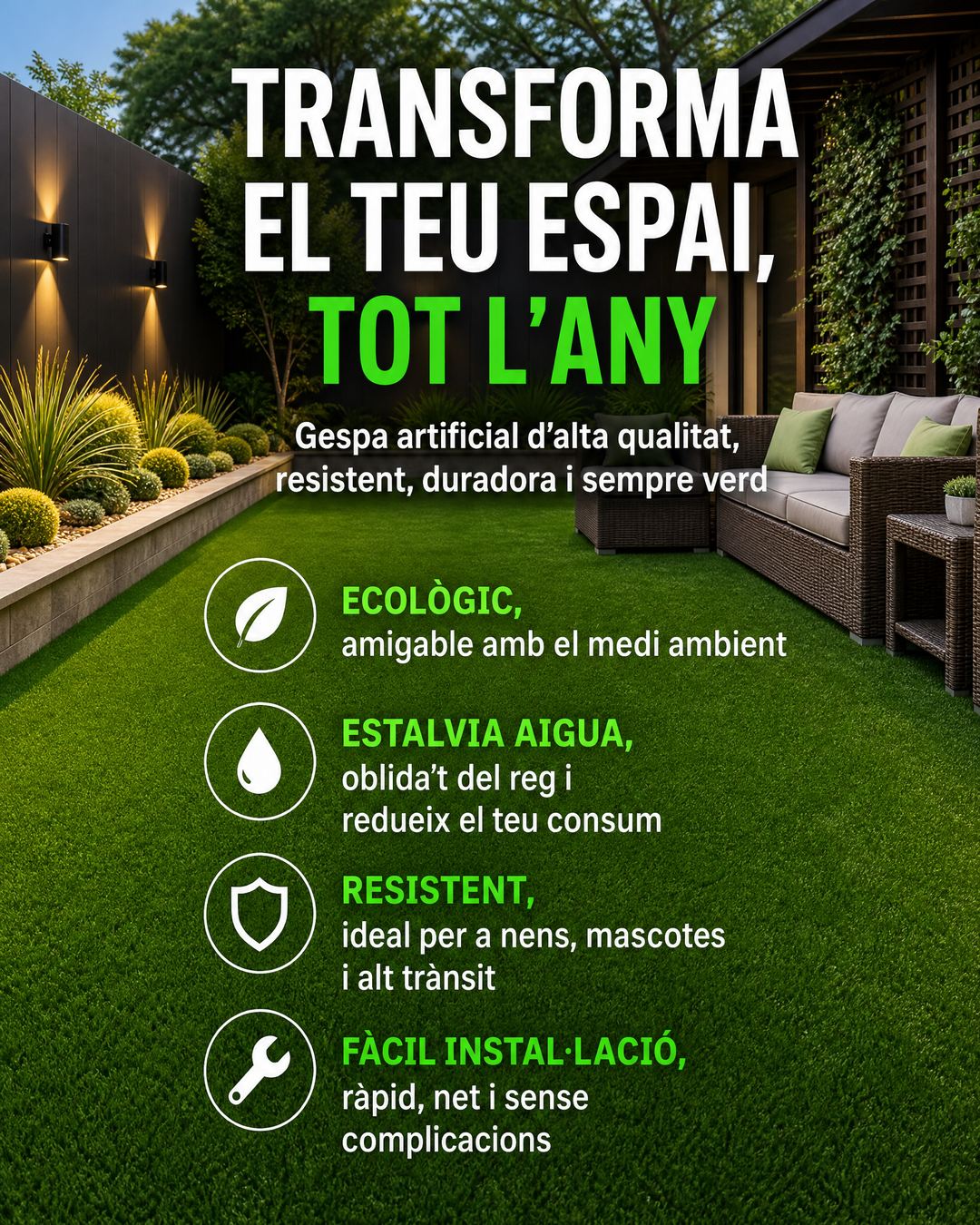 TRANSFORMA EL TEU ESPAI, TOT L'ANY